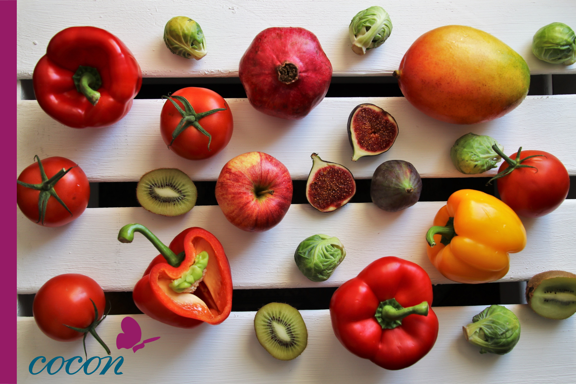 Frisches Obst und Gemüse für Kita Kinder. Frisches Obst und Gemüse in der Ernährung von Kita Kindern.