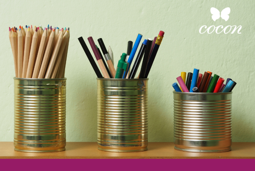 Upcycling chez cocon Kindertages.